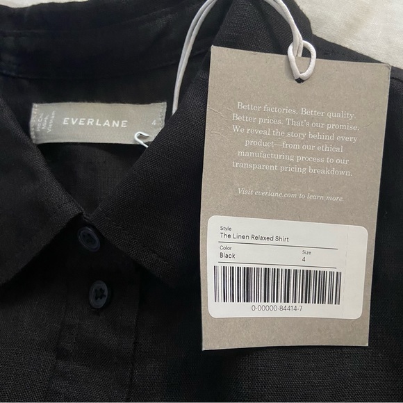 Everlane The Linen Relaxed Shirt - Picture 14 of 16